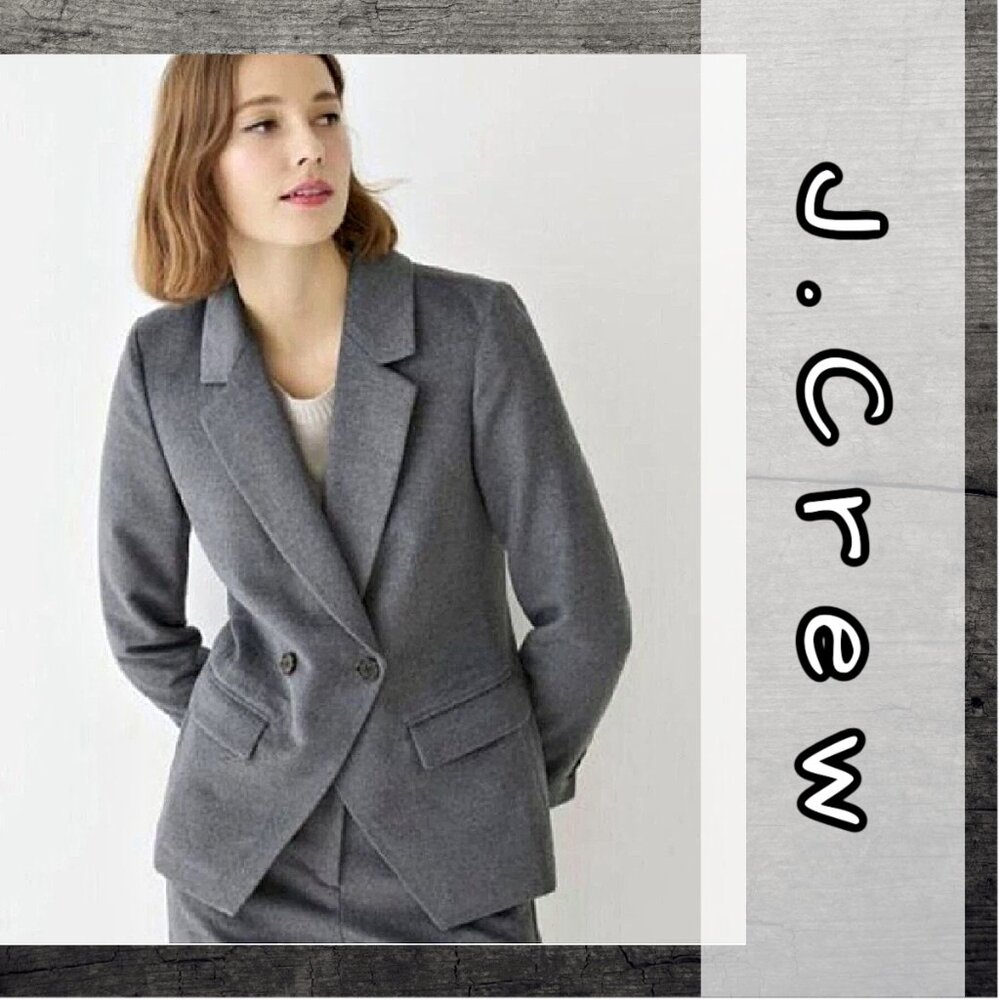 J.Crew Devon Flannel Blazer - Excellent Condition